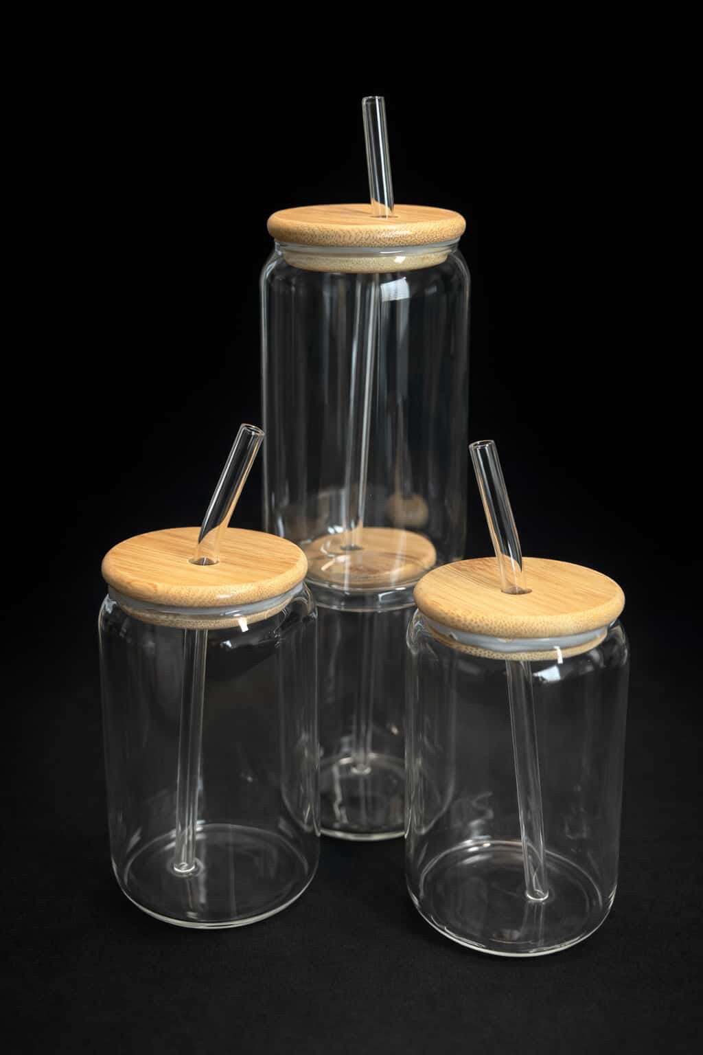 Personalized UVDTF 16oz Snow Globe Glass Can– Custom Made for You