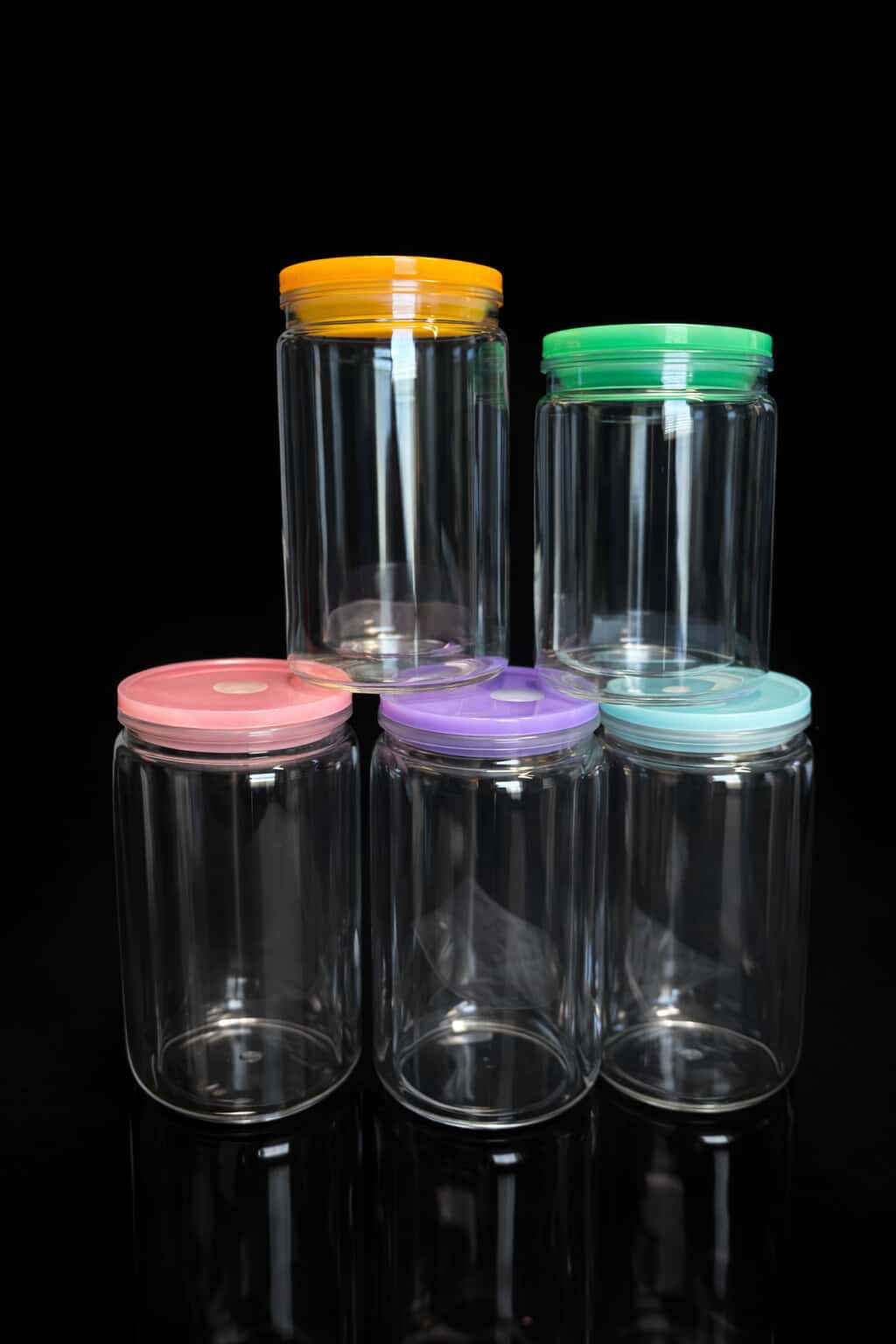 Personalized UVDTF 16oz Snow Globe Glass Can– Custom Made for You