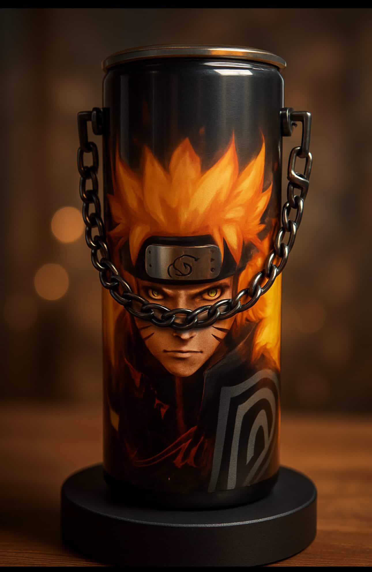 Fire Ninja Warrior 20oz Resin Tumbler