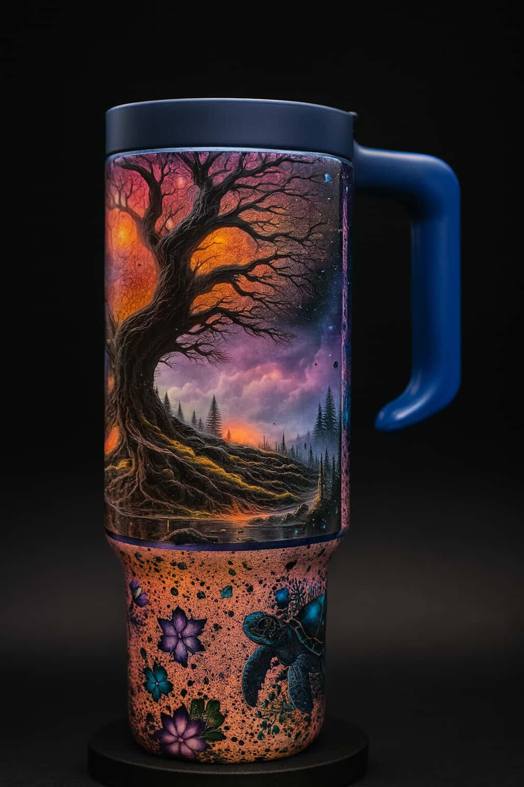 Twilight Tree of Life 40oz Resin Tumbler