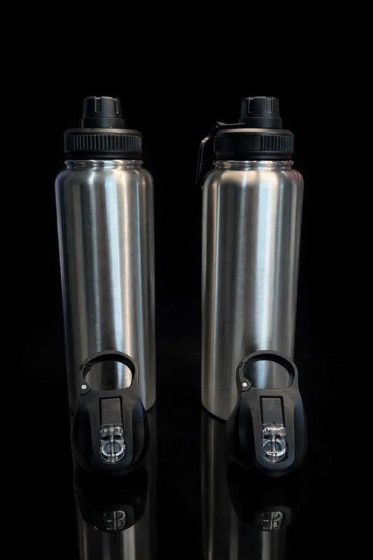 Personalized Resin Stainless Steel 40oz Water Bottle with Double Lid– Custom Made for You