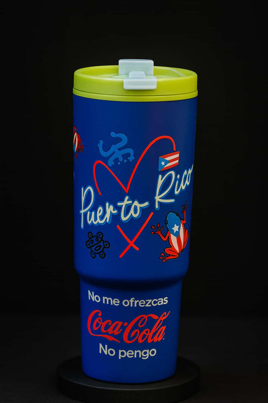 Puerto Rico Pride 40oz UVDTF Tumbler
