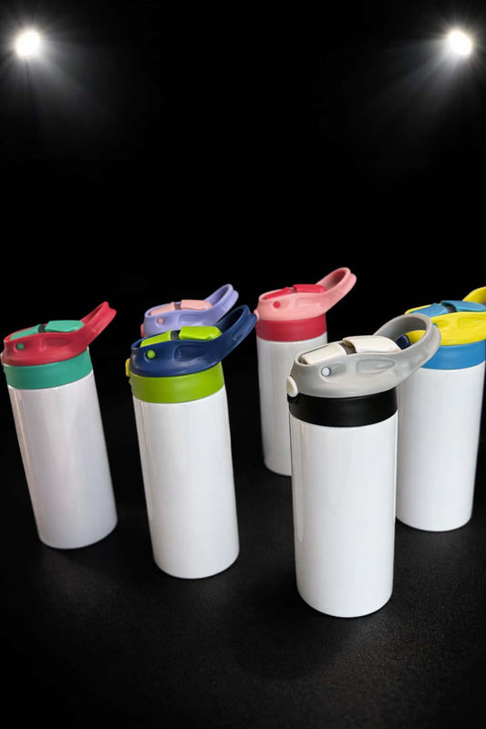 Personalized Stainless Steel UVDTF/Sublimation 12oz Kids Water Bottle– Custom Made for You (Copy)