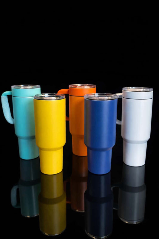 Personalized Resin Stainless Steel 40oz Tumbler– Custom Made for You