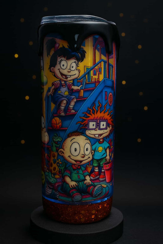 90's Cartoon Playtime 20oz Resin Tumbler