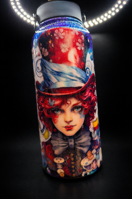 Fantasy Red Hair Woman 32oz Resin Tumbler
